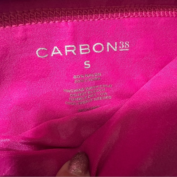 Carbon 38 Hi-rise Leggings Leopard Pink - Picture 4 of 4